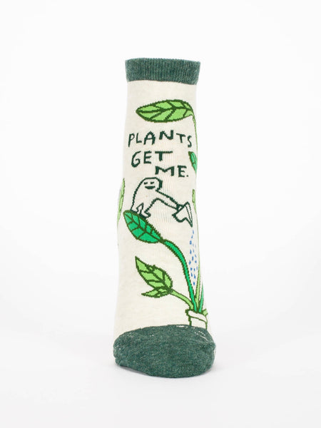 Women’s Plants Get Me Ankle Socks