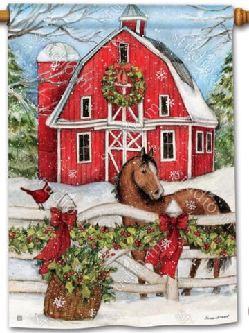 Christmas on the Farm Standard Flag (Flag Pole Sold Separately)