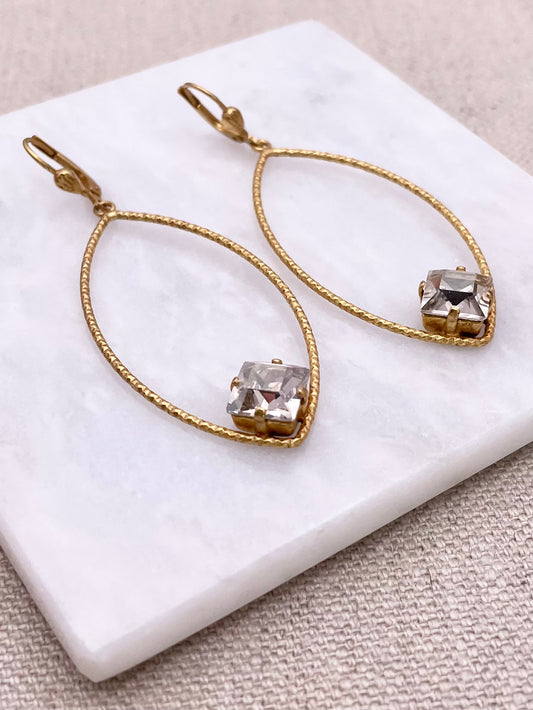 Essie Earrings - Gold with Shade