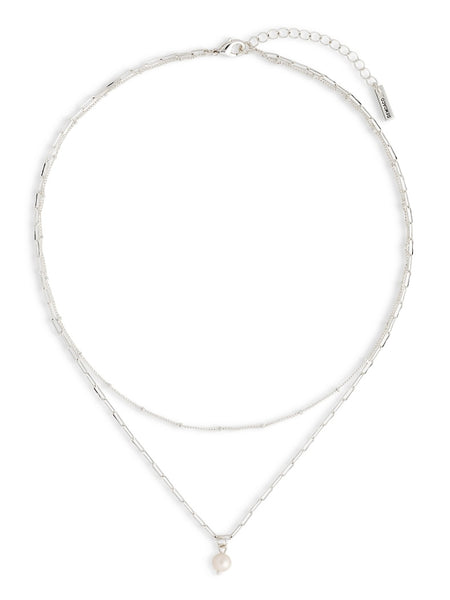 Pearls from Within Necklace - Silver