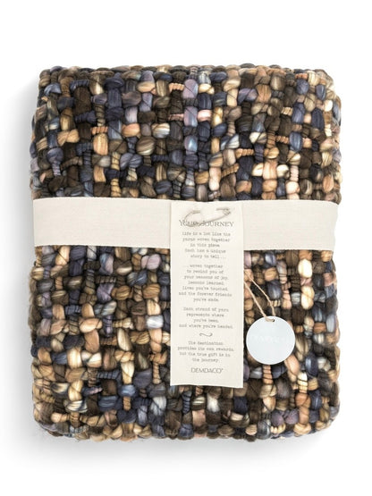 Your Journey Woven Throw Blanket - Blue/Green