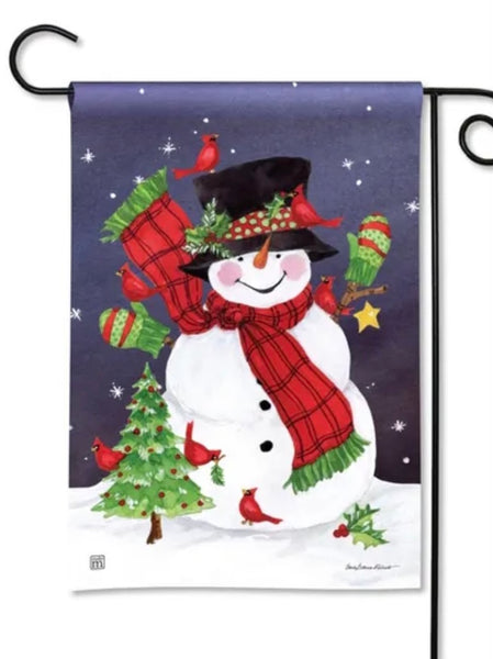 Frosty Friends Garden Flag (Flag Stand Sold Separately)
