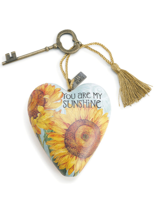 You Are My Sunshine Art Heart