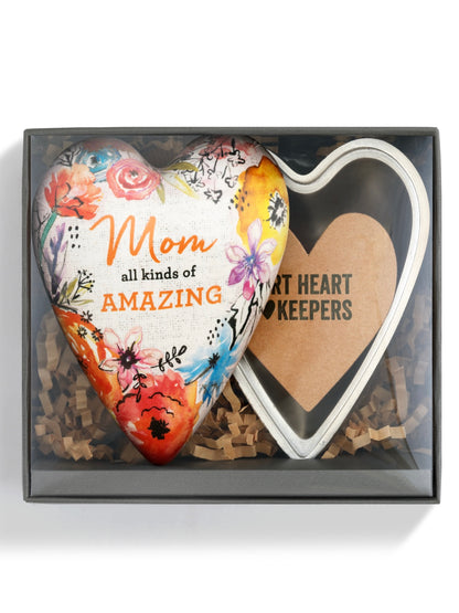 Amazing Mom Art Heart Keeper