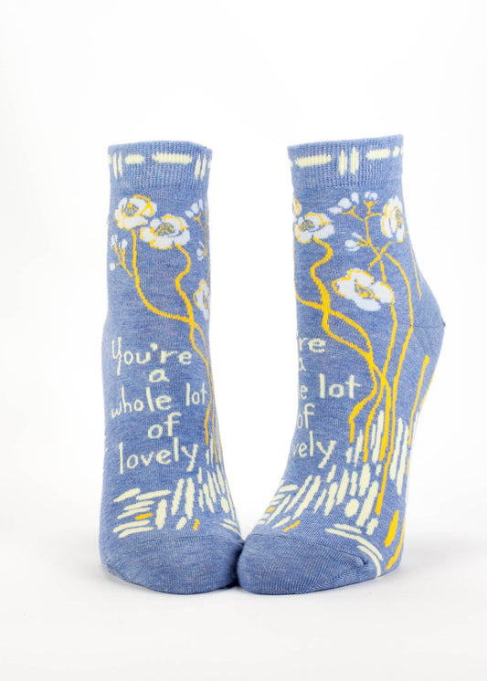 Women’s You’re a Whole Lotta Lovely Ankle Socks