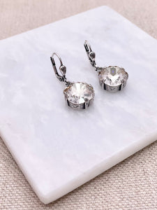 Anne Earrings - Silver with Shade