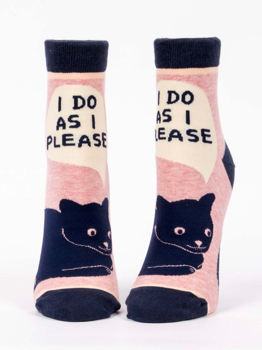 Women’s I Do As I Please Ankle Socks