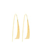 Gilded Pull Through Earring - Gold