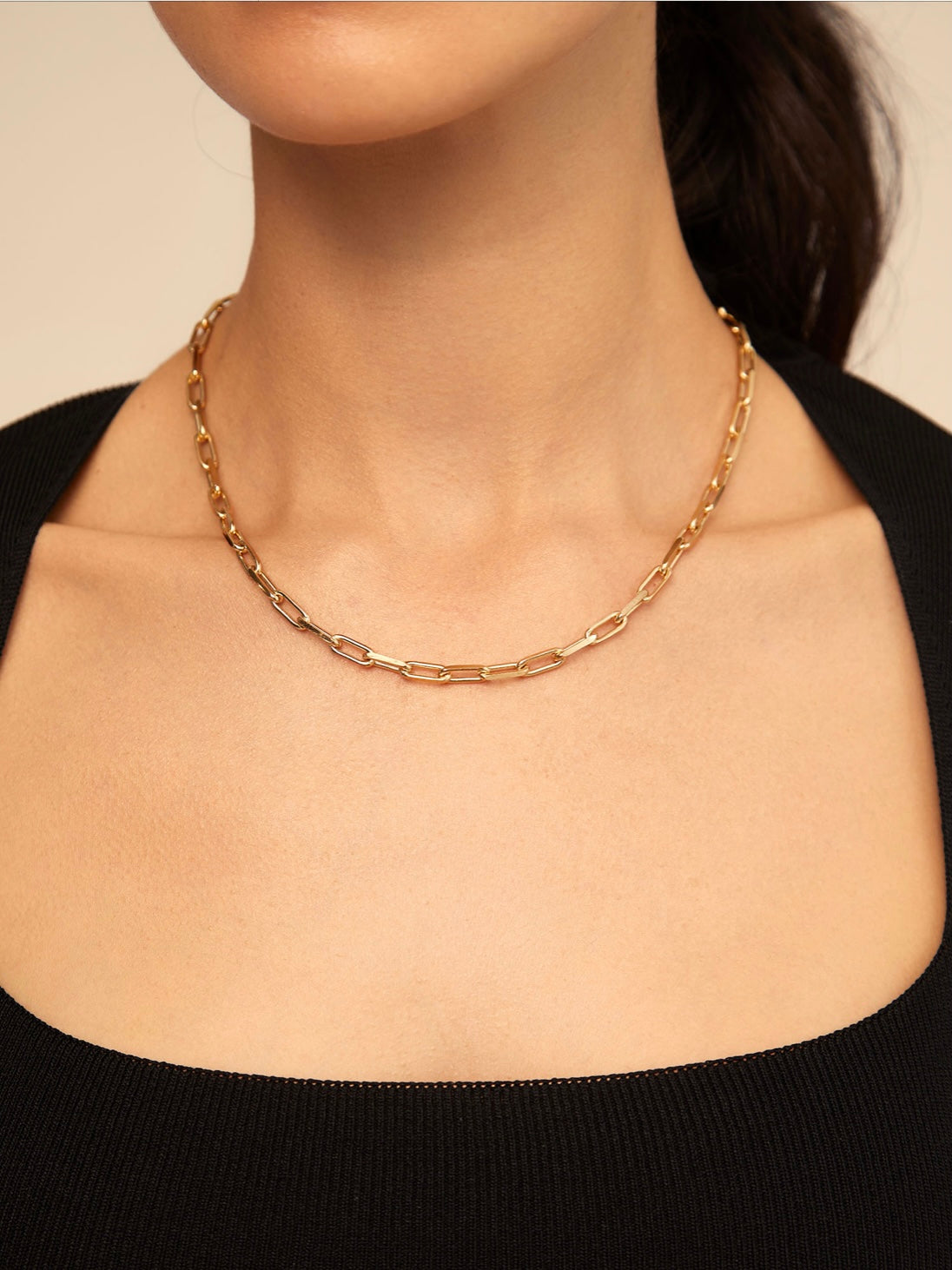 Cadena 9 Necklace - Gold