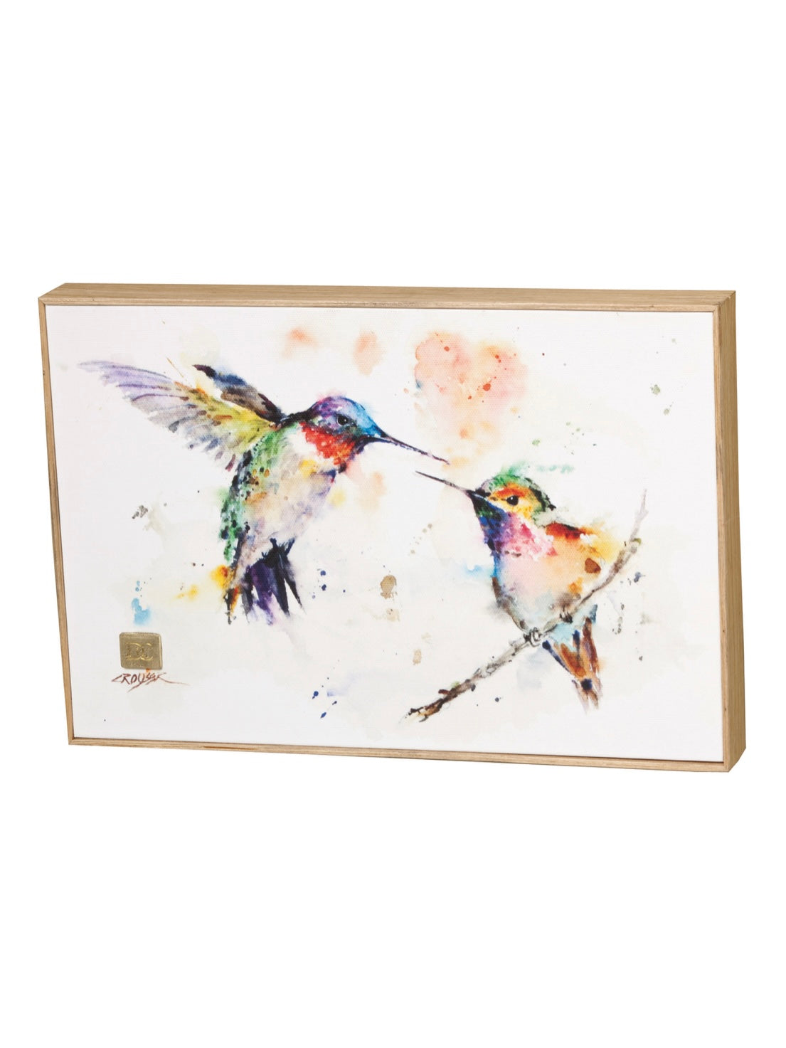 The Lovebirds Hummingbirds Wall Art