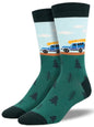 Men’s Happy Camper Socks Blue