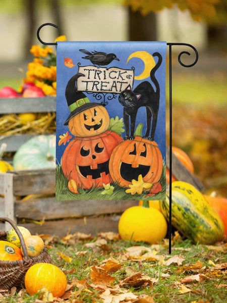 Trick or Treat Garden Flag (Flag Stand Sold Separately)