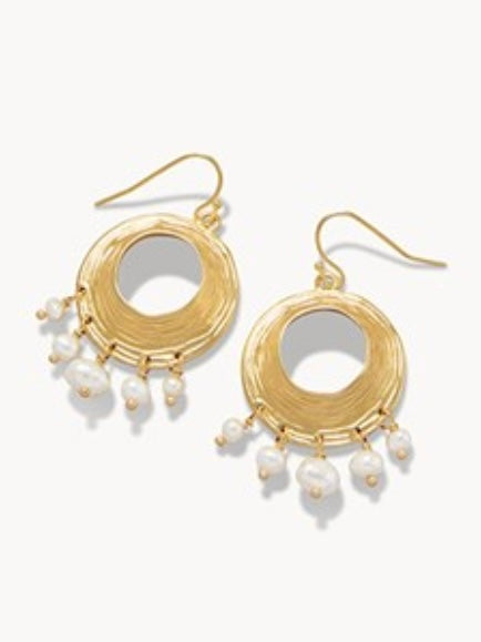 Ripple Earrings - Gold