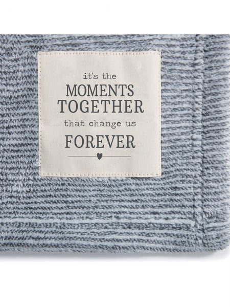 Moments Together Family Mega Blanket - Gray