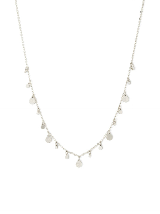 Multi Small Circles Necklace (Silver)