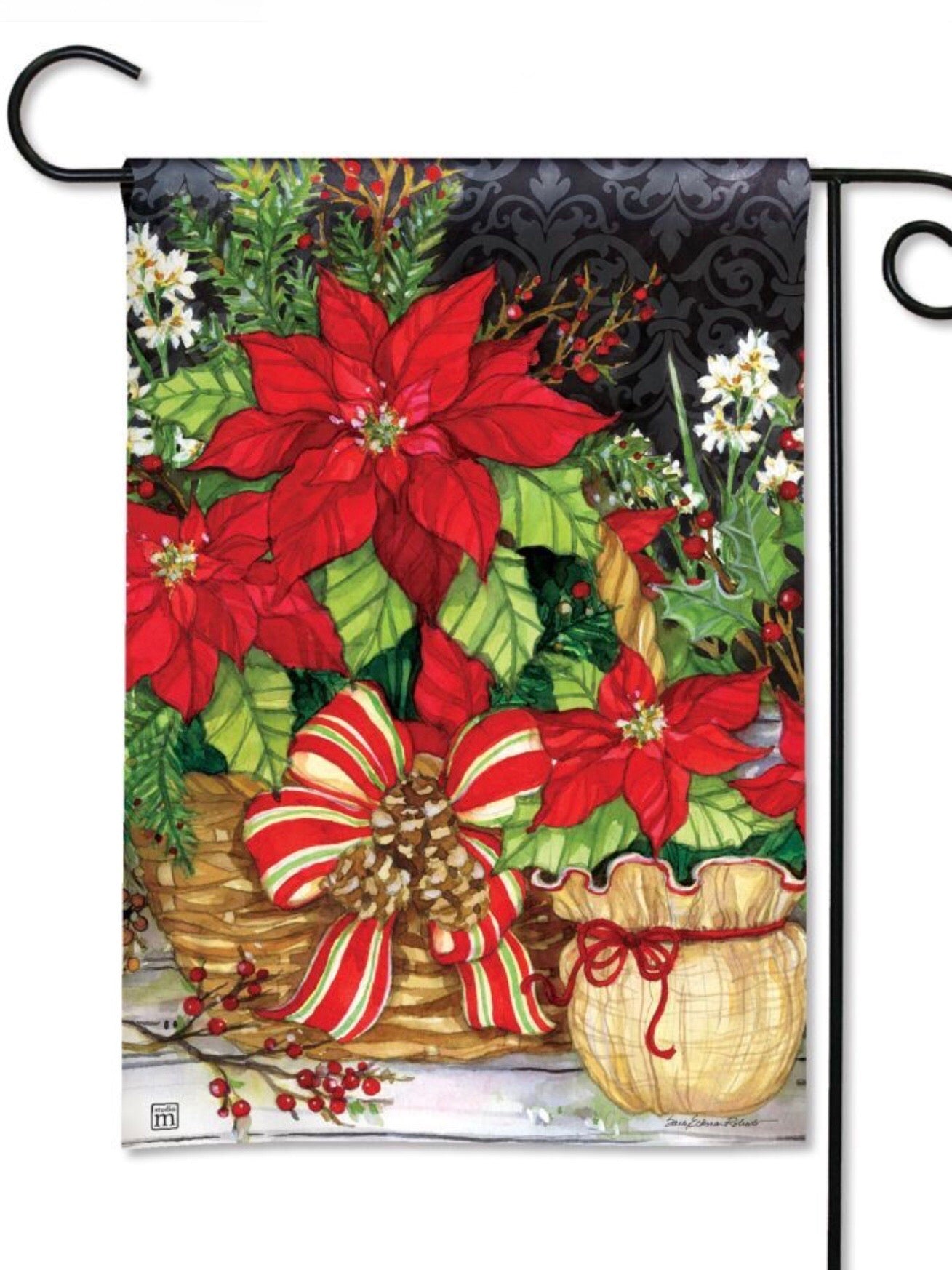 Christmas Beauty Garden Flag (Flag Stand Sold Separately)