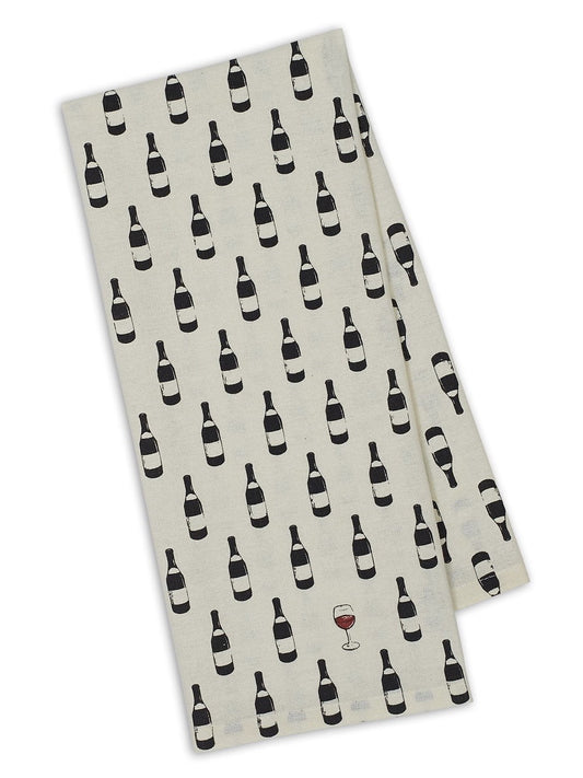 Bottle Dots Printed Dishtowel