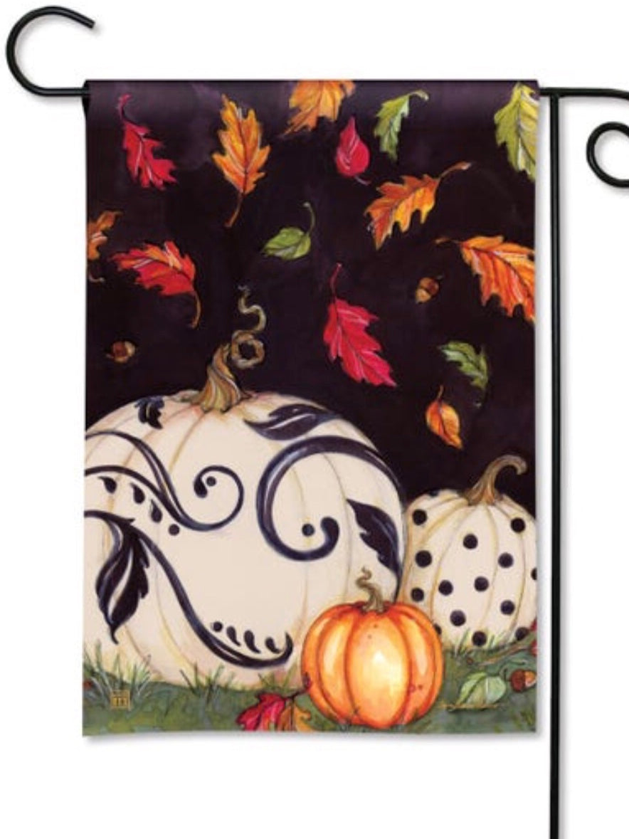 Painted Pumpkins Garden Flag (Flag Stand Sold Separately)