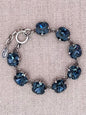 La Vie Classic Silver Bracelet - Midnight Blue