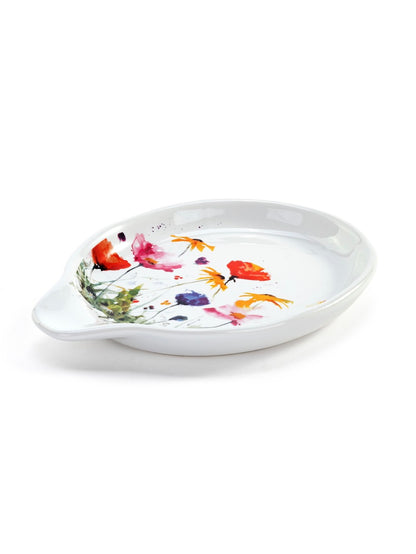 Wildflowers Oval Spoon Rest