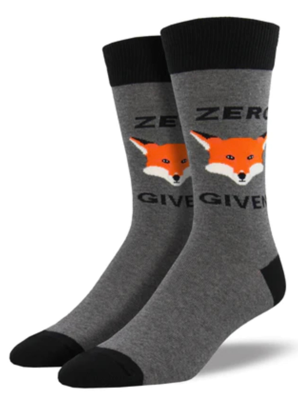 Men’s Zero Fox Given Socks Gray Heather