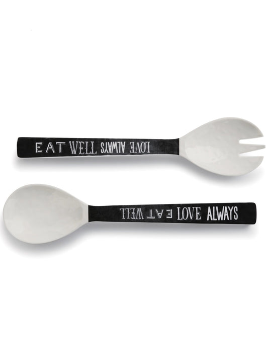 Eat Well Salad Utensil Set