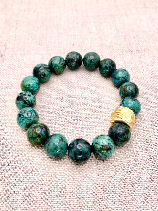 Tillie Bracelet - African Turquoise