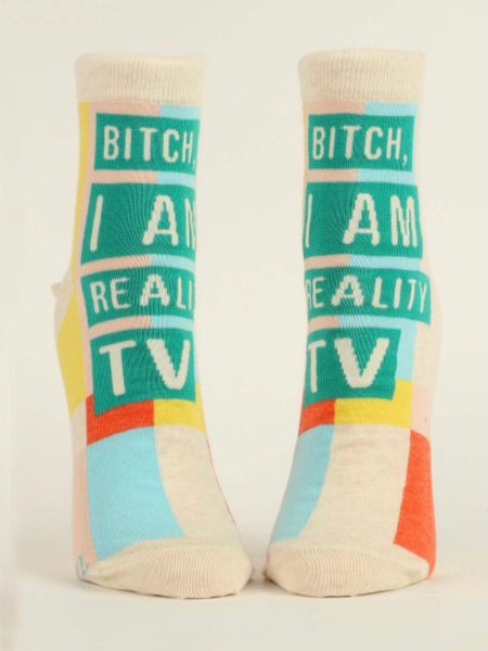Women’s I Am Reality TV Ankle Socks