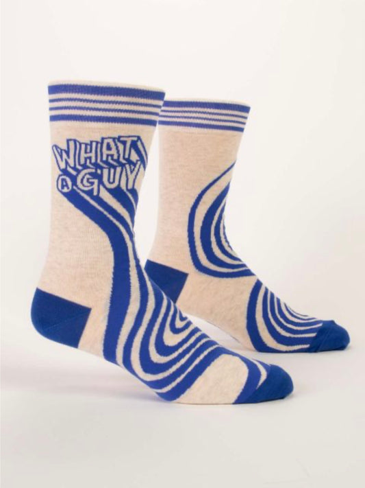 Men’s What a Guy Crew Socks