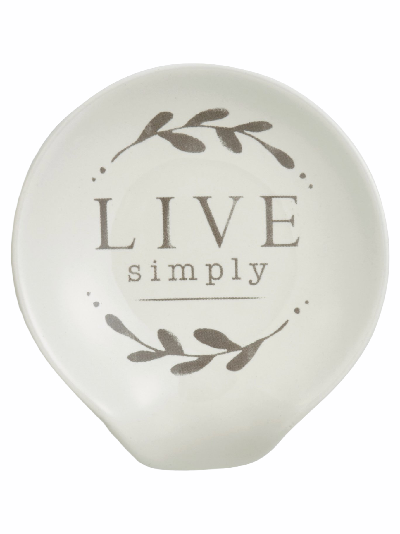 Live Simply Spoon Rest