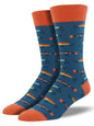 Men’s Just Fishin’ Socks Steel Blue