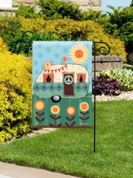 Happy Life Garden Flag (Flag Stand Sold Separately)