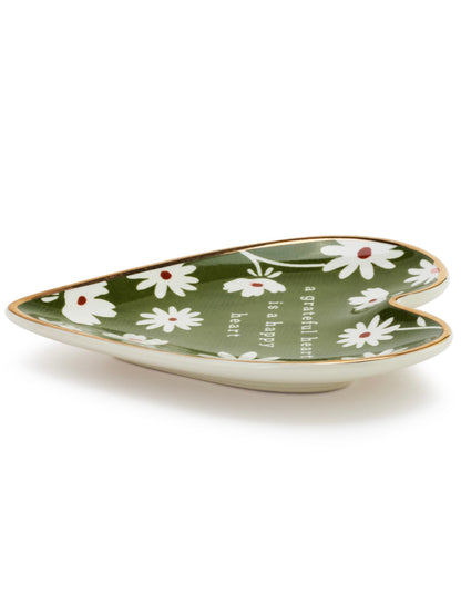 Grateful Art Heart Trinket Dish