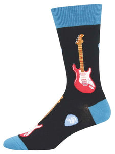 Men’s Electric Guitars Socks Black