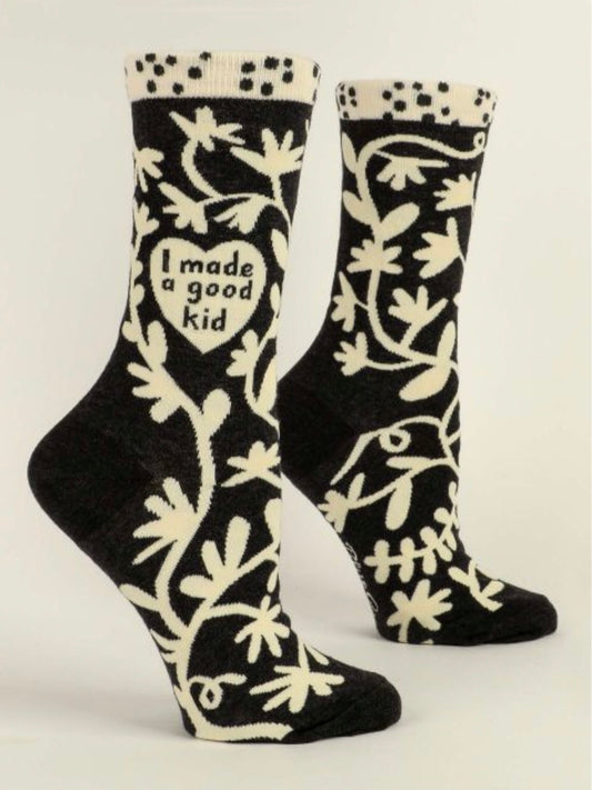 Women’s I Made a Good Kid Crew Socks