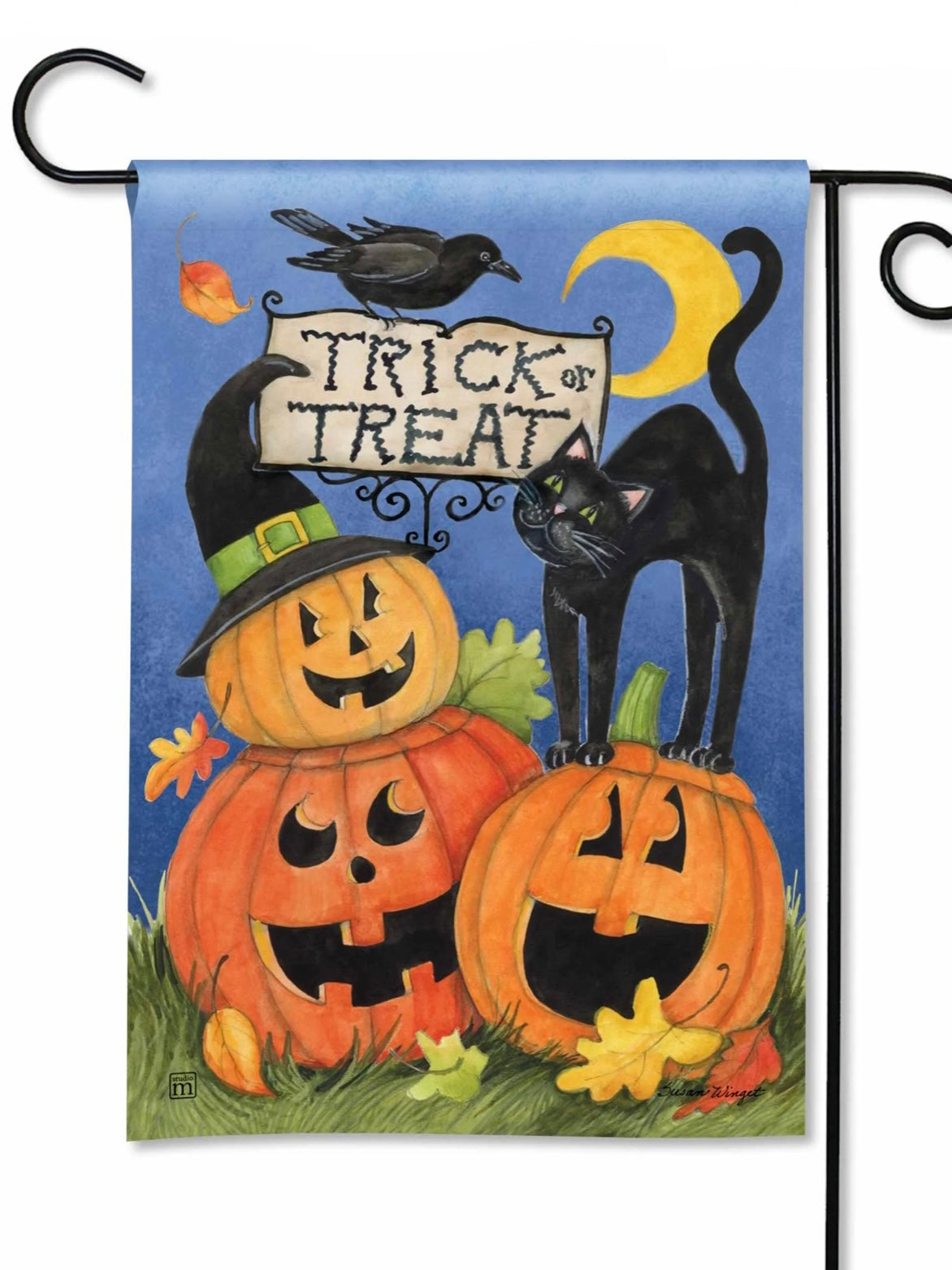 Trick or Treat Garden Flag (Flag Stand Sold Separately)