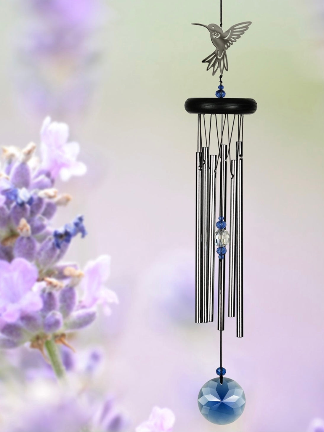 Woodstock Crystal Hummingbird Chime